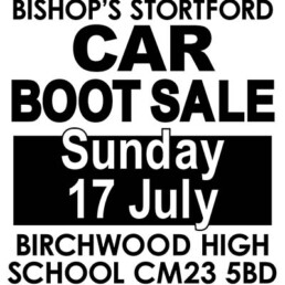 Car Boot Sale Poster - 17 July 2022